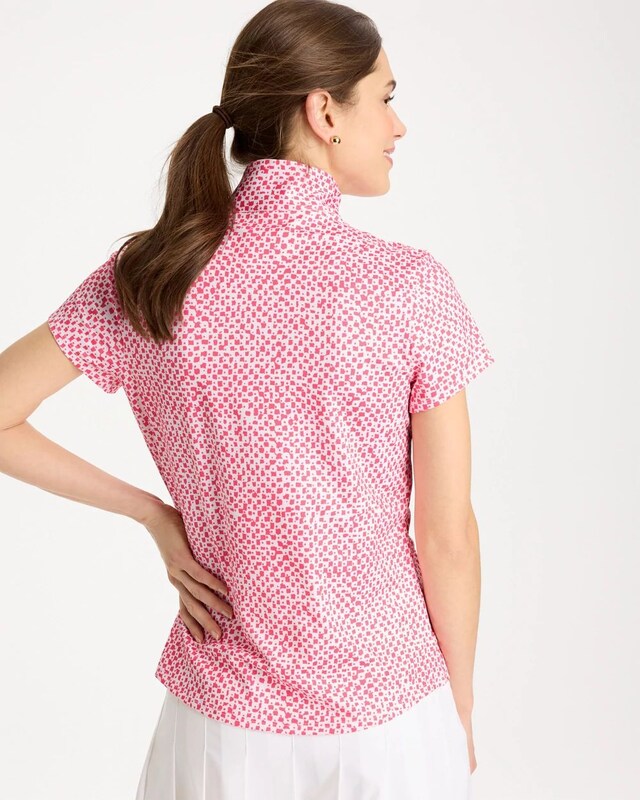 Zenergy UPF Geo Half Zip Polo - image 3